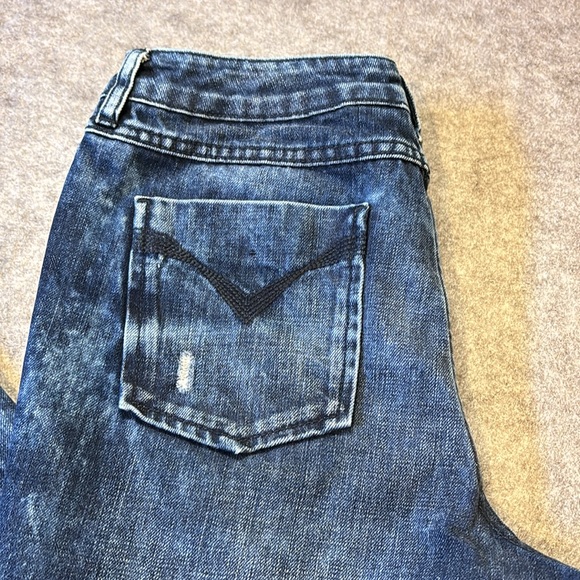 Harley-Davidson Cuffed and Cropped Jeans. Size 29. - Picture 3 of 15